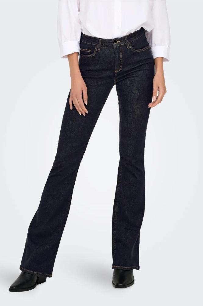 ONLBLUSH MID FL STAYBLUE DNM REA023 15327135 DARK BLUE DENIM